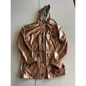 Petit Bateau Women’s Cire Raincoat Copper Small